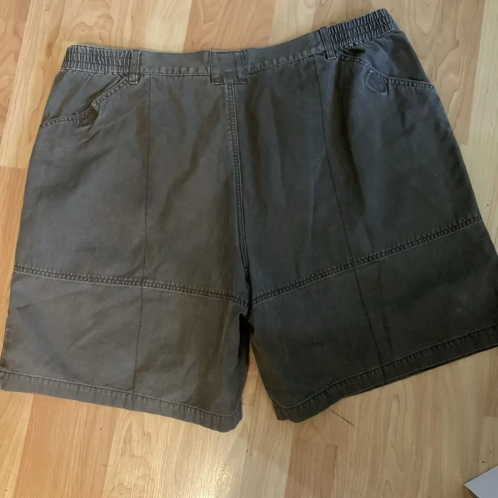 Cabelas Mens Cargo Shorts  Size 44 Outdoor Cotton Hiking Fishing Lot Of 2